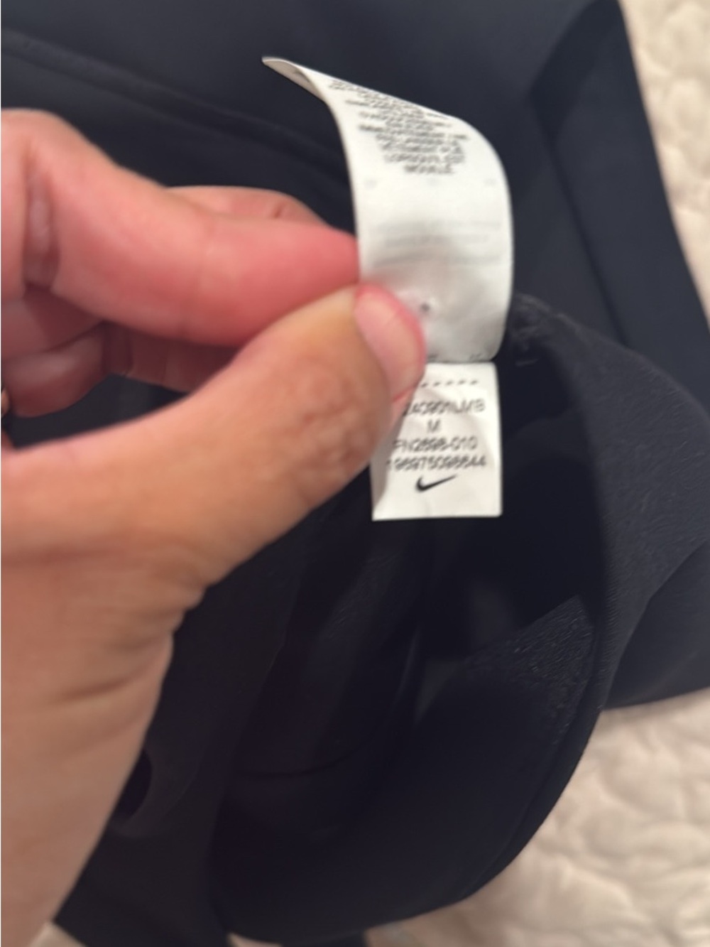Nike Black Sports Bra - Picture 4 of 5